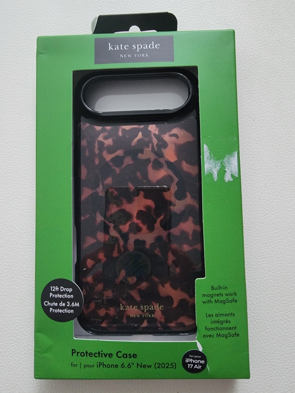 kate spade Tortoiseshell Pattern iPhone 17 Air Case